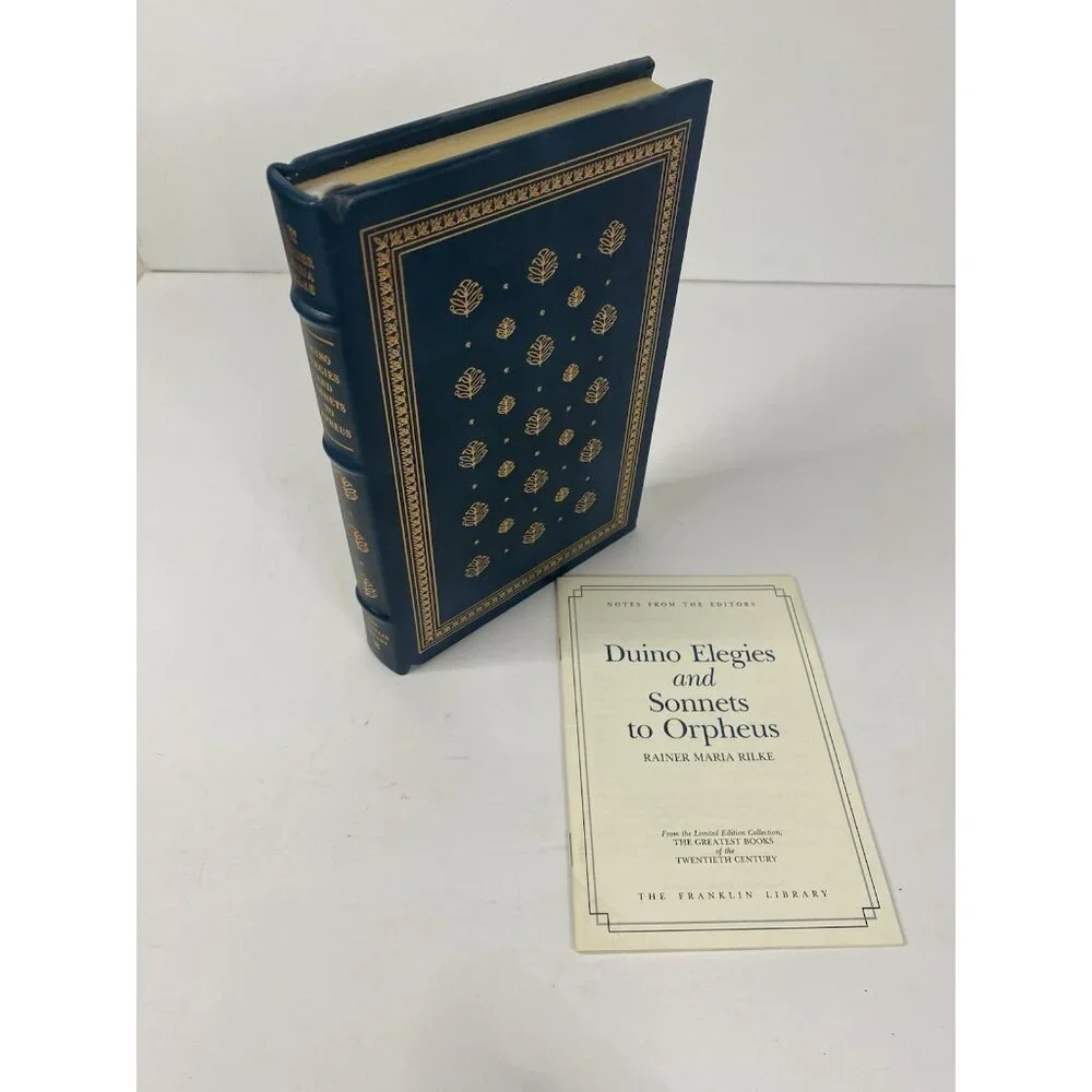 Franklin Library 1982 Duino Elegies and‎ Sonnets to Orpheus - Rainer Maria Rilke